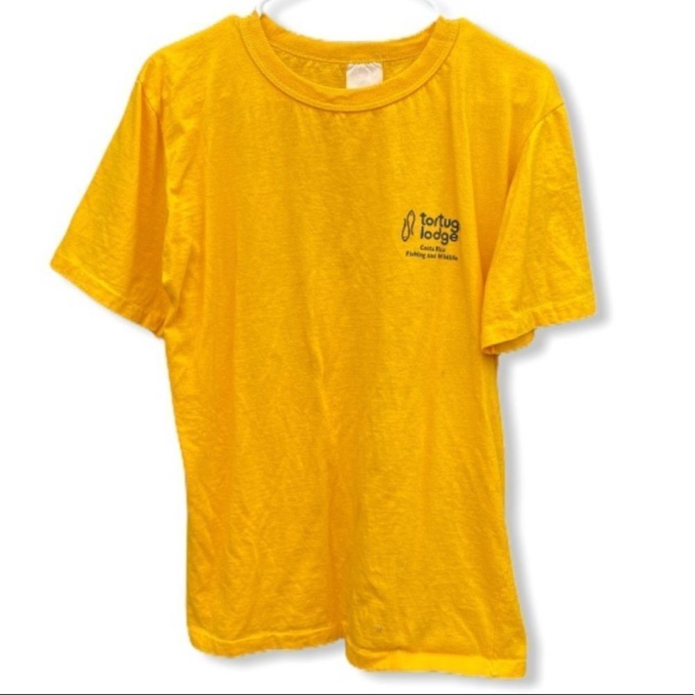 Vintage Single Stitch Tortuga Lodge Costa Rica T-Shirt‎